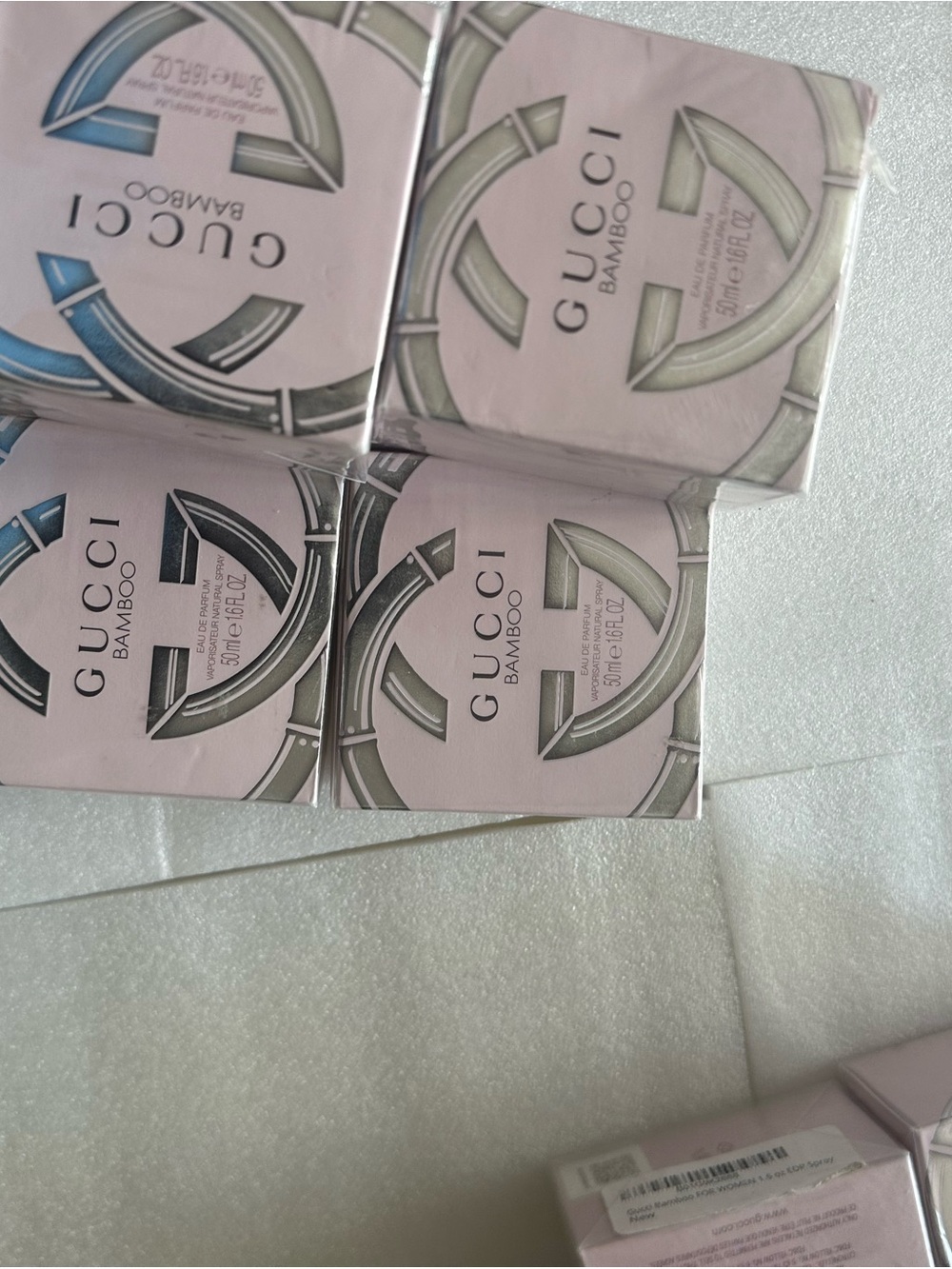 Gucci Bamboo Pale Pink and Silver Mini Sample Set